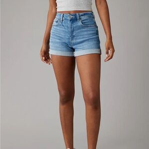 AE Stretch Denim Mom Short